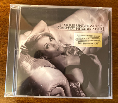 Brand New! Sealed! Carrie Underwood Greatest Hits: Decade #1  TWO (2) CD Lot
