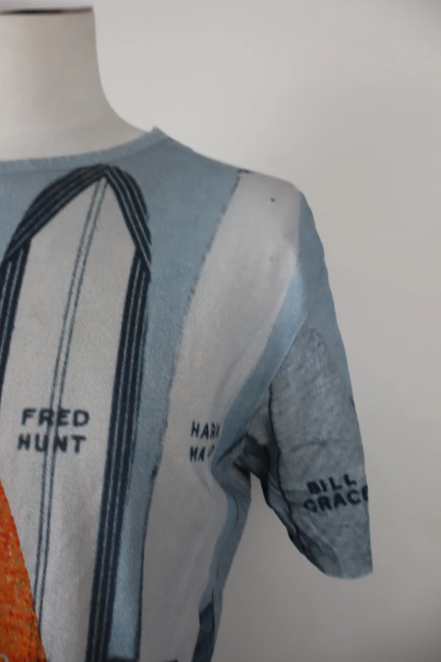 HUGO BOSS MAGLIA UOMO TG S MAN T-SHIRT CASUAL VINTAGE COTONE MANICA CORTA LOGO - Immagine 2 di 4