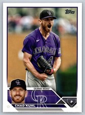 2023 Topps #517 Chad Kuhl - Colorado Rockies