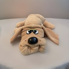 Vintage Tonka Plush Pound Puppy Stuffed Dog Hound Tan Long Ears 18" 1985