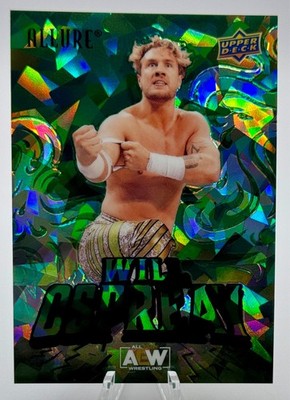 2024 UD Allure AEW Green Quartz Parallel Base Card #90  WILL OSPREAY   #'d 62/99