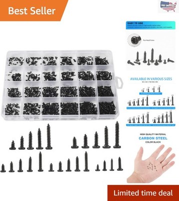 Versatile 1100-Piece Self-Tapping Screws Kit for Laptop & Notebook Repairs