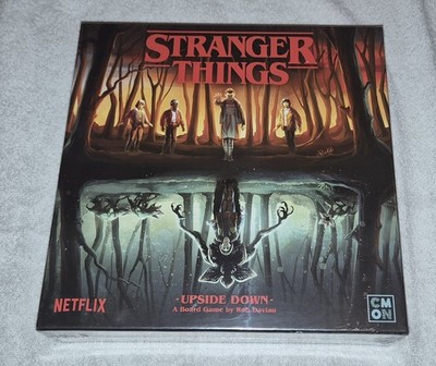 Very Rare Stranger Things Upside Down Board Game CMON Brand New Sealed OOP 