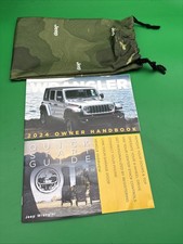 2024 Jeep Wrangler Owners Manual With cover  handbook 