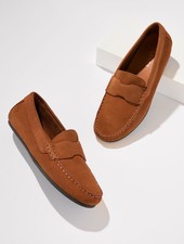 Talbots Parker Suede Moccasins Brand New Freeship NO IMPORT FEES