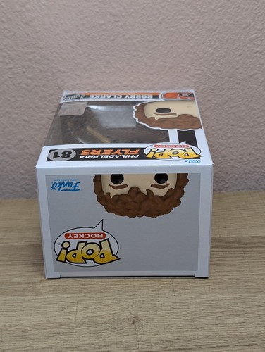 New in Box Bobby Clarke Funko Pop! #81 NHL Philadelphia Flyers Vinyl W Protector - Picture 9 of 11