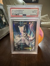 Pokemon TCG Mewtwo EX 157 Breakthrough Full Art Holo PSA 8 English 2015 on eBay