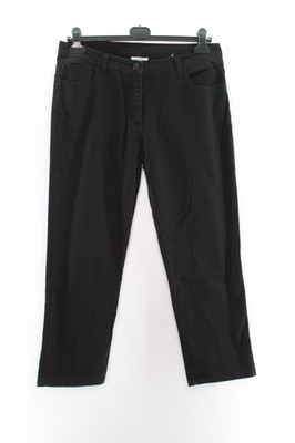 Gina Benotti Damen Jeans Gr. 44 Hose Schwarz Baumwolle #GR-5