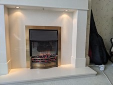 Marble Fire Surround and Hearth