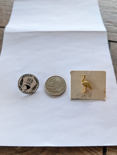 Australia Kangaroo Boomerang Koala Emu Flag Pin New Zealand Kiwi 8 Pin Lot - Picture 3 of 5