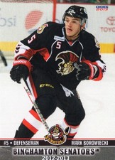 2012/13 Binghamton Senators - MARK BOROWIECKI