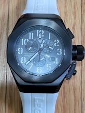 Swiss Legend Steel Trimix Men Diver Chronograph Watch 