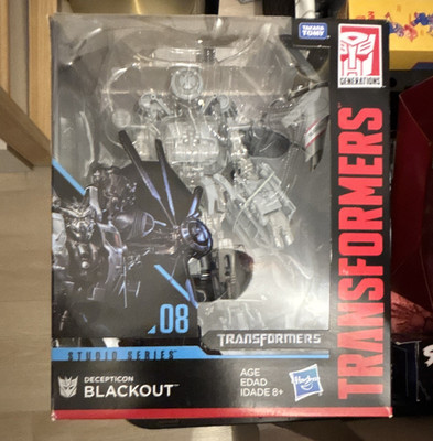 Hasbro Transformers Studio Series Decepticon Blackout Transforming Helicopter