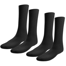 Balec 60 Pairs of Black Mens Casual Dress Socks