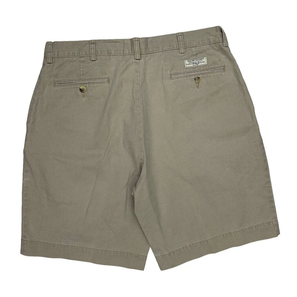 Polo By Ralph Lauren Chino Shorts - 34W 8L Beige Cotton