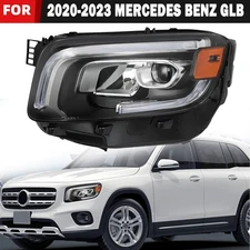 For 2020-2023 Mercedes Benz GLB250 W247 W/O Adpative LED Headlight Left Assembly