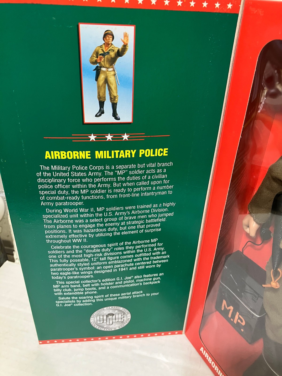 Hasbro G.I. Joe: Airborne Military Police Action Figure for sale