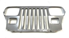 Jeep Yj Chrome Grill Cover Grille Overlay Fits 87-95 Wrangler Free Shipping