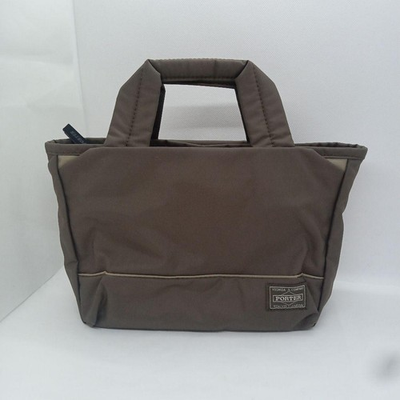 #ad PORTER GIRL MOUSSE Tote Bag XS Greige Polyester Boat Shape Women#x27;s $214.32