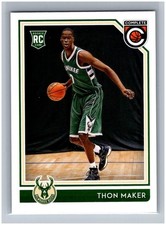2016-17 Panini Complete Thon Maker RC #20 Rookie Card NBA Milwaukee Bucks. rookie card picture