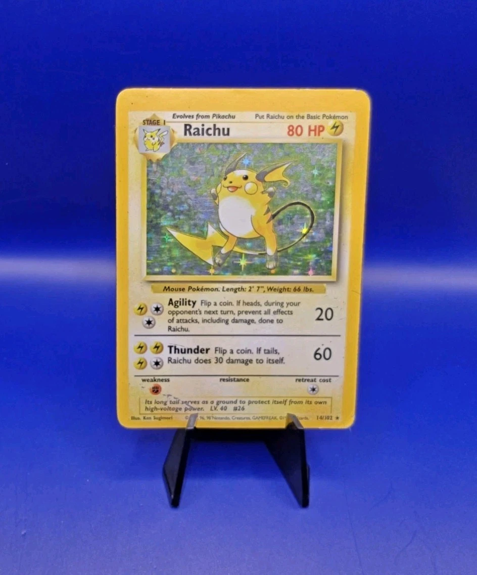 Raichu Pokmon TCG Cards for sale | eBay