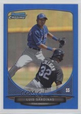 2013 Bowman Prospects Chrome Blue Refractor 130/250 Luis Sardinas #BCP84 1s8