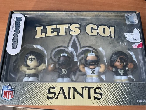 New - New Orleans Saints Fisher Price Little People Collector NFL