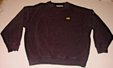 Slazenger Augusta National Golf Shop Masters Pullover Top Black Men's X-Large