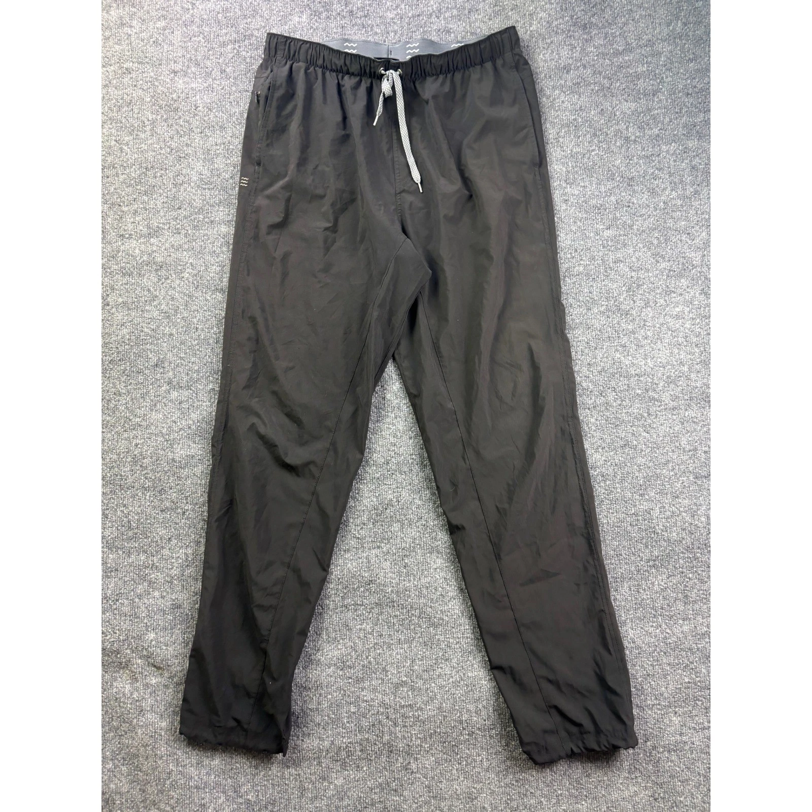 Free Fly Nomad Pants Mens Large Black Bamboo Blend Performance Outdoor Joggers
