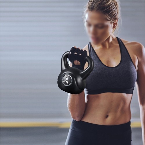 Kettlebell de Hormigón Pesa Rusa 6/8/10/12/16/20 kg Culturismo en Casa Gimnasio - Imagen 32 de 53