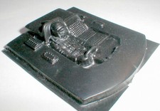  1 Right Side Slot Car Driver Interior 2 3/4" X 2 1/2" 1960's Original NOS