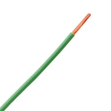 Eagle 15' Ft Copper Ground Wire 12 AWG Solid Copper Green Cable Antenna Ground