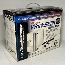 Mediax WorkScan 3600 Pro 35mm  Film Scanner 3600 dpi NEVER USED