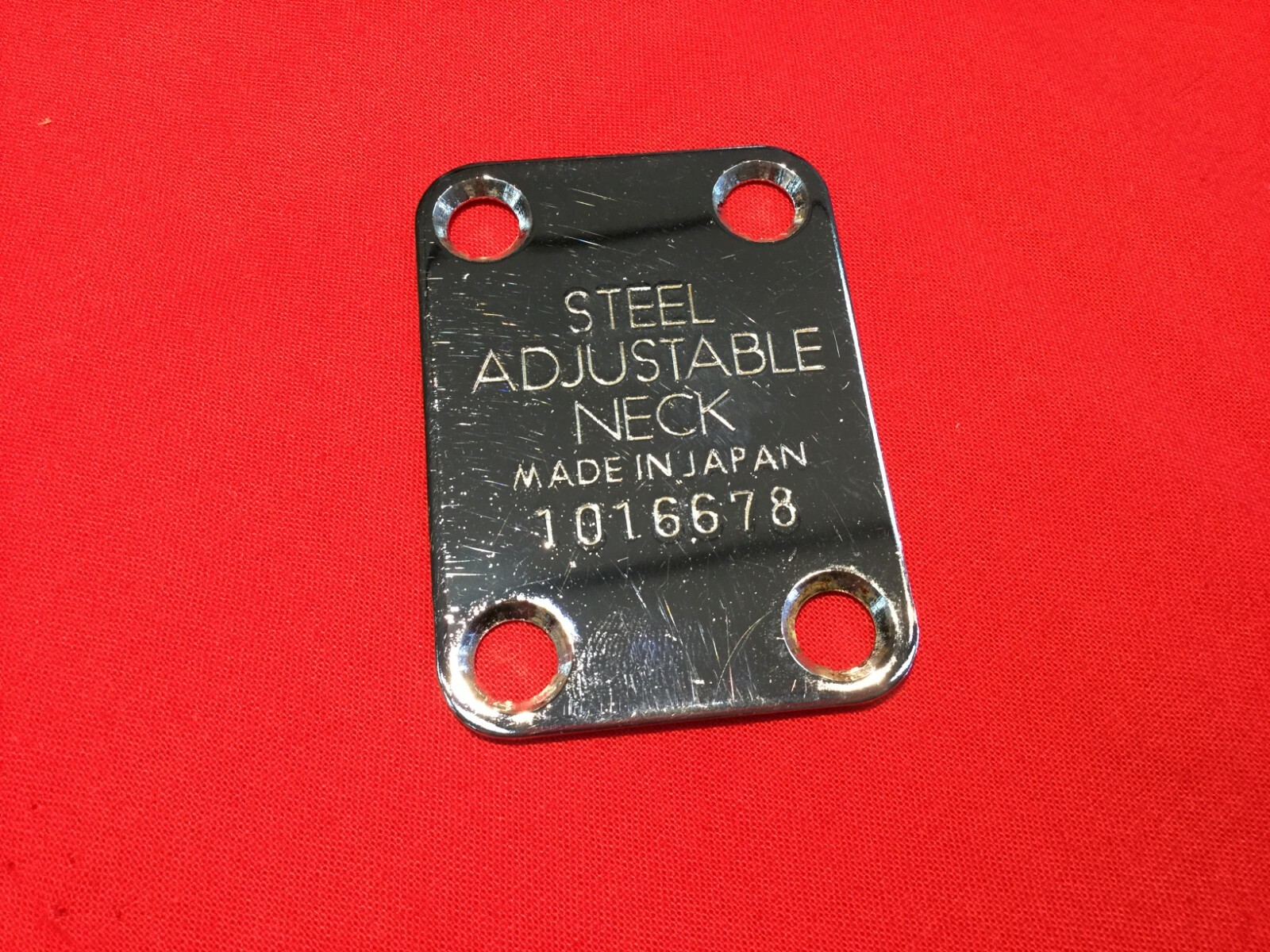 VINTAGE 1972 ELECTRA GUITAR NECK PLATE JAPAN MIJ TEISCO 1970s eBay