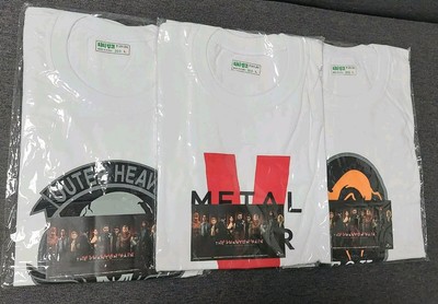 Metal Gear Solid V SK Hynix Promo T-Shirt Set Authentic Official 