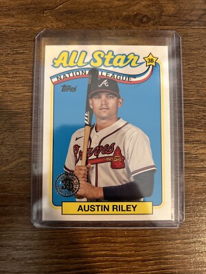 Austin Riley 2024 Topps Series 2 1989 All Star Card #89ASB-41