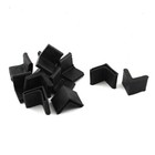 <!--F#f_0-->12Pcs Black Rubber L Shaped Right Angle Foot Leg Covers Pad 29mm x 29mm<!--F/-->