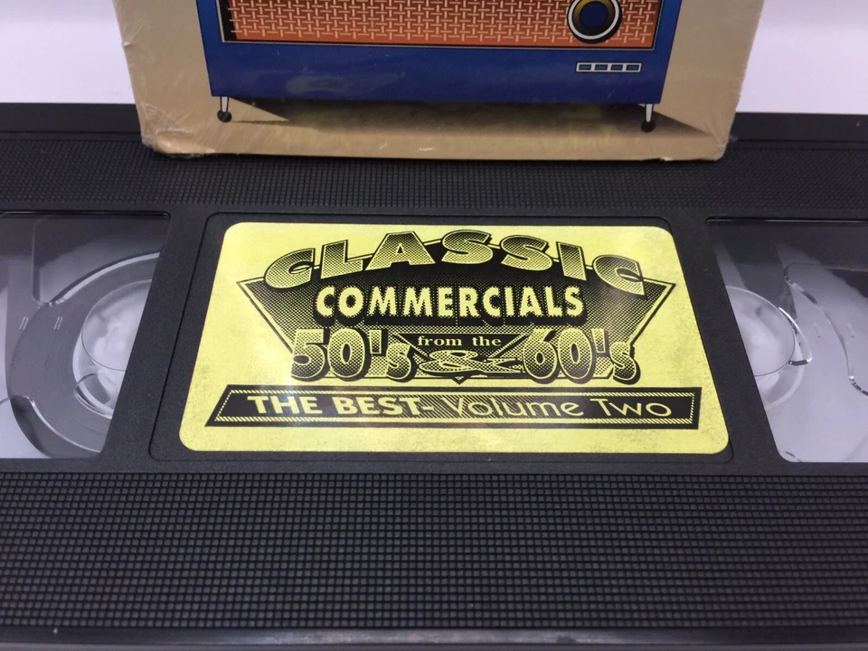 Classic Commericals Volume 2 1950s-60s VHS Moon River 1993 SP Speed Foto 2 de 4