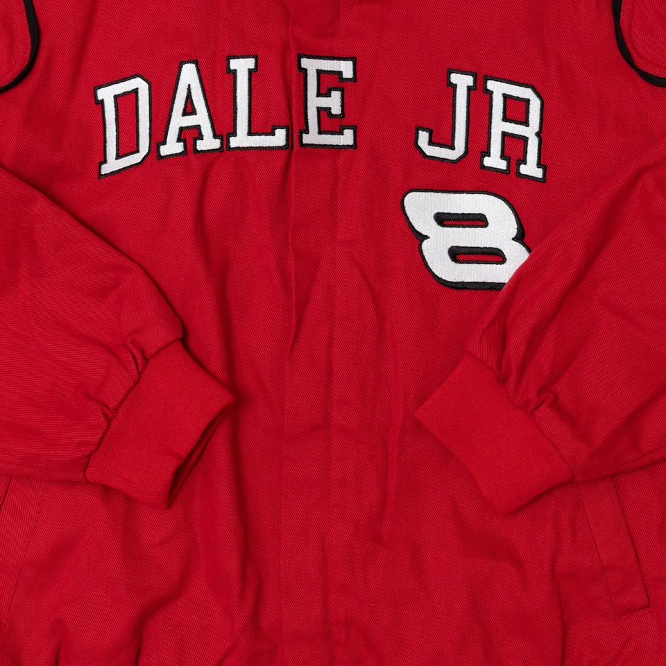 Dale Earnhardt Jr. Куртка #8 молодежный размер большой NASCAR Chase подлинное пальто красный - Изображение 3 из 4