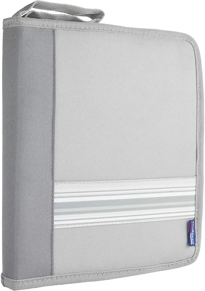 BRUBAKER Picknick Besteckset 4 Personen mit Schneidbrett Grau für Camping Reisen - Bild 4 von 4