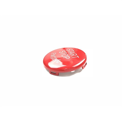 Red Engine Start Stop Button Cover For BMW E Chassis E60 E70 E83 E84 E89 E90 E92 - Picture 9 of 12