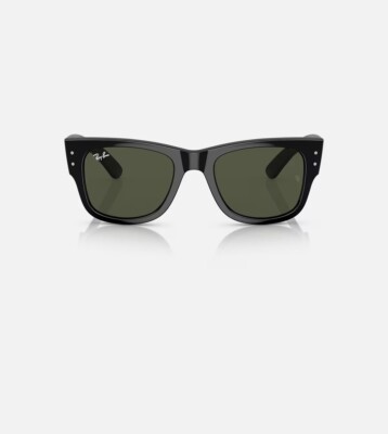 RAYBAN SUNGLASSES 0840S 901/31 51MM MEGA WAYFARER BLACK  display picture 2