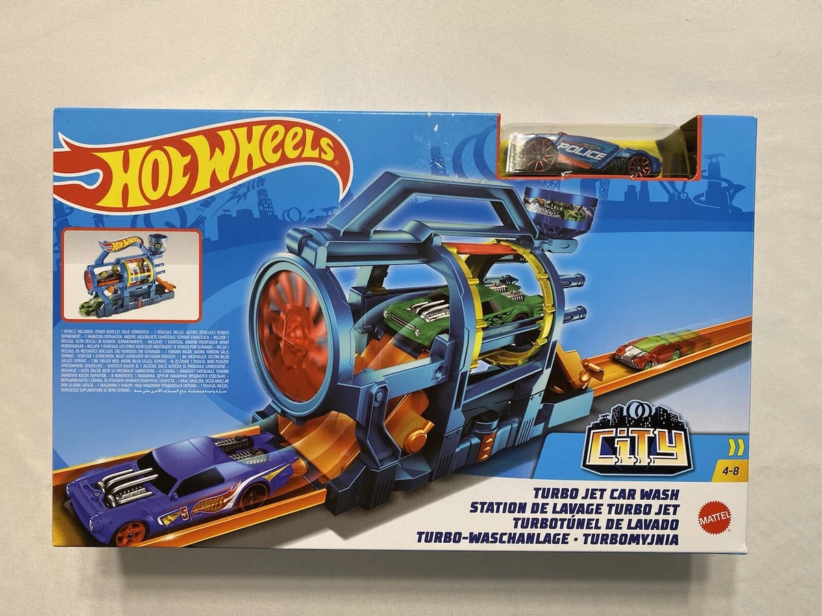 Hot wheels turbo hotsell jet car wash