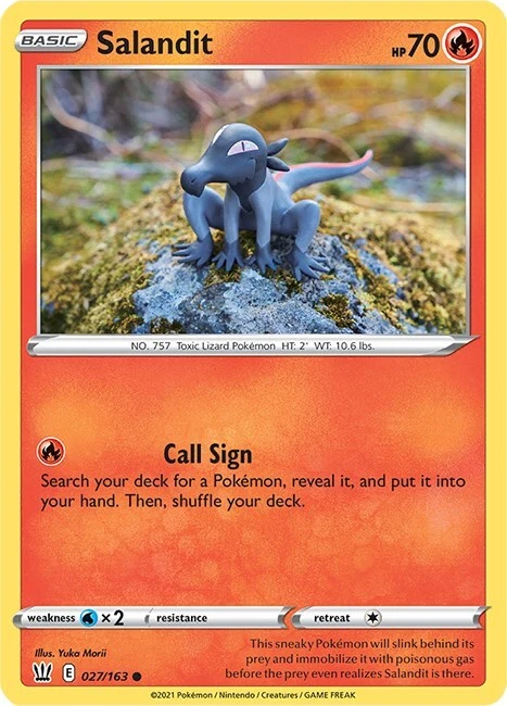 Salandit 027/163 Swsh05: Battle Styles