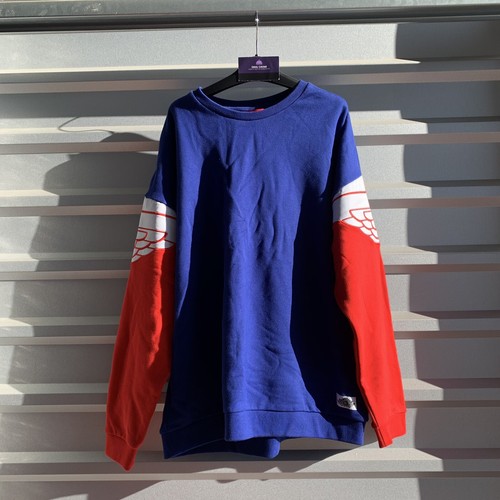 Jordan Wings Crewneck Embroidered Blue 