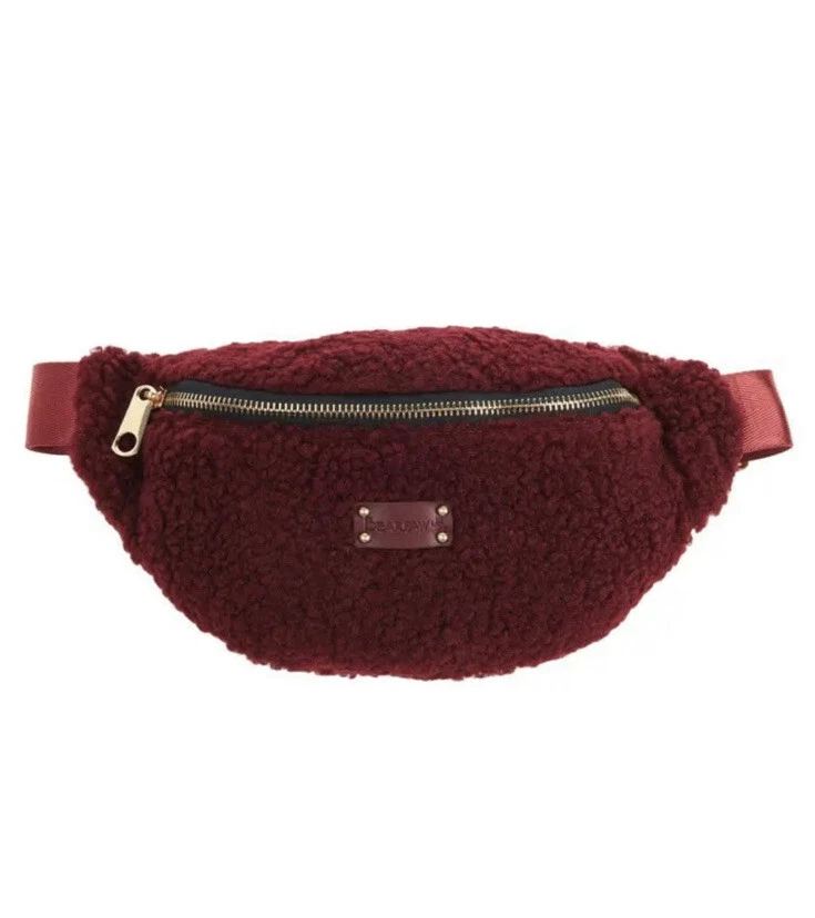 Shearling fanny pack hot sale