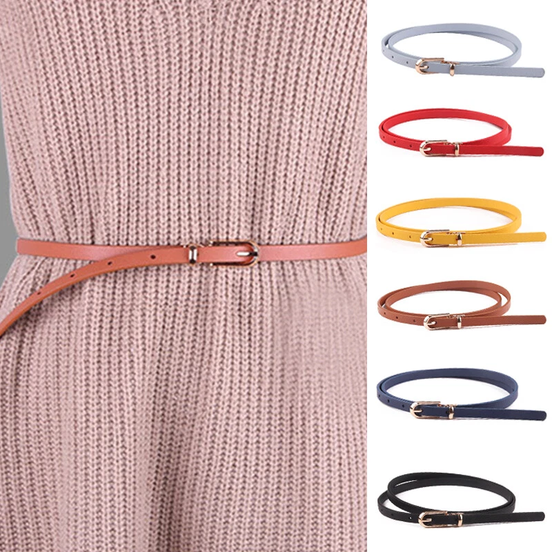 Skinny waist belt for dress clearance