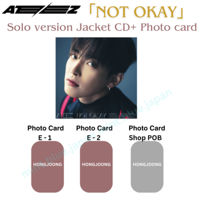 ATEEZ HONGJOONG JAPAN 3RD SINGLE