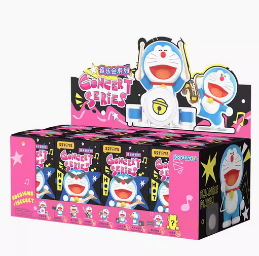 520TOYS「ドラえもん コンサート」 シリーズ フィギュアブラインドボックス ドラえもん-コンサートシリーズのブラインドボックス,ミステリー