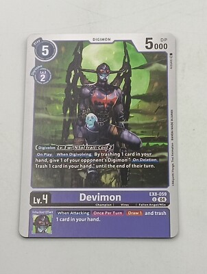 Digimon TCG Einzelkarte Devimon NM